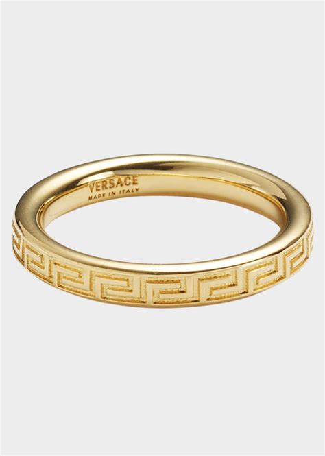 anello versace uomo con greca|Anelli Uomo .